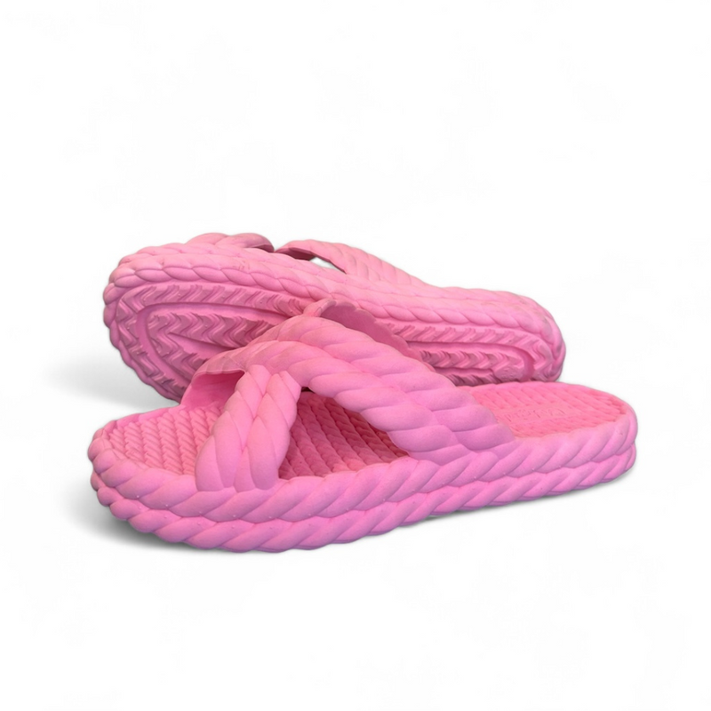 Chinelo Trançado X - Pink